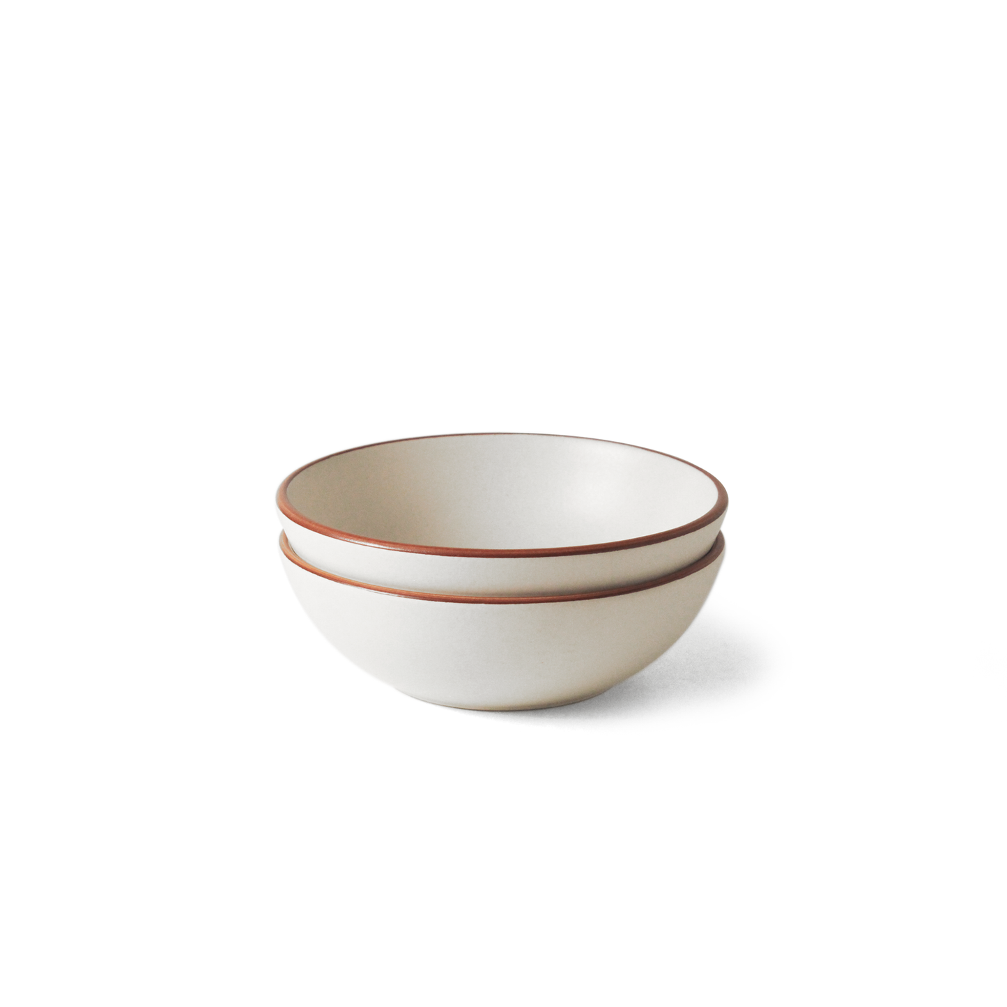 Ceramic Breakfast Bowls | Set of 2 | Vanilla Biscuit | Daily Bowl For Snacks, Fruits, Breakfast |