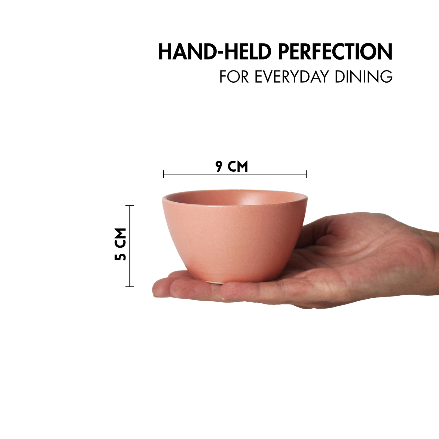 Flamingo Pink Small Bowl - Set of 2