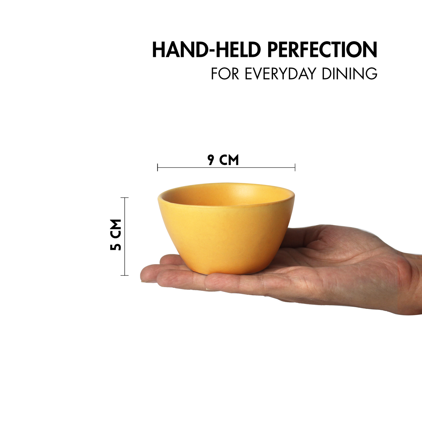 Aamras Yellow Small Bowl - Set of 2