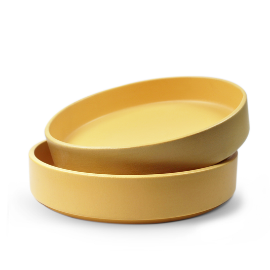 Aamras Yellow Stackable Serving Bowl - Set of 2