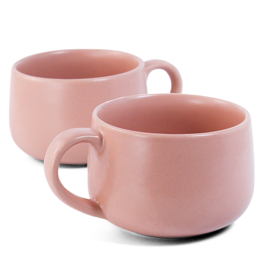 Flamingo Pink Mug - Set of 2