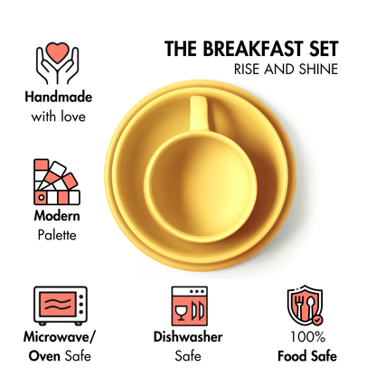 Aamras Yellow Breakfast Set