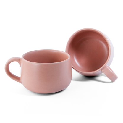 Flamingo Pink Mug - Set of 2