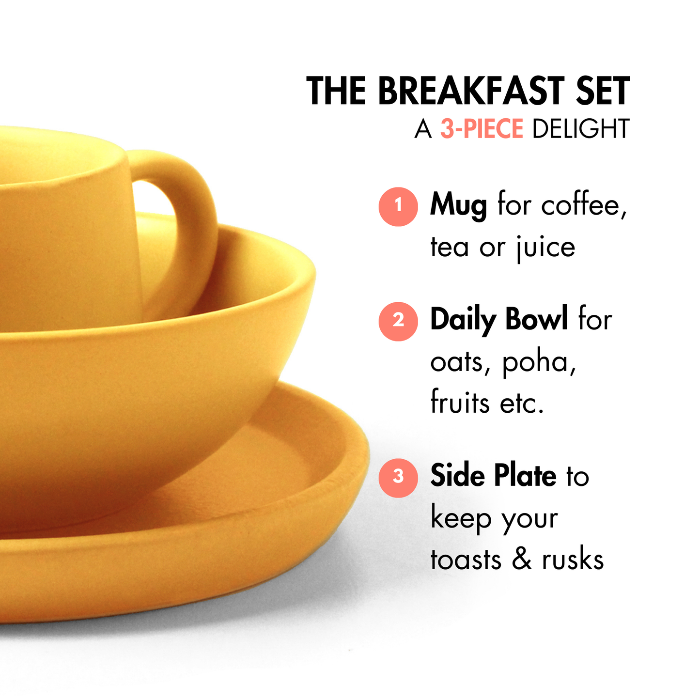 Aamras Yellow Breakfast Set