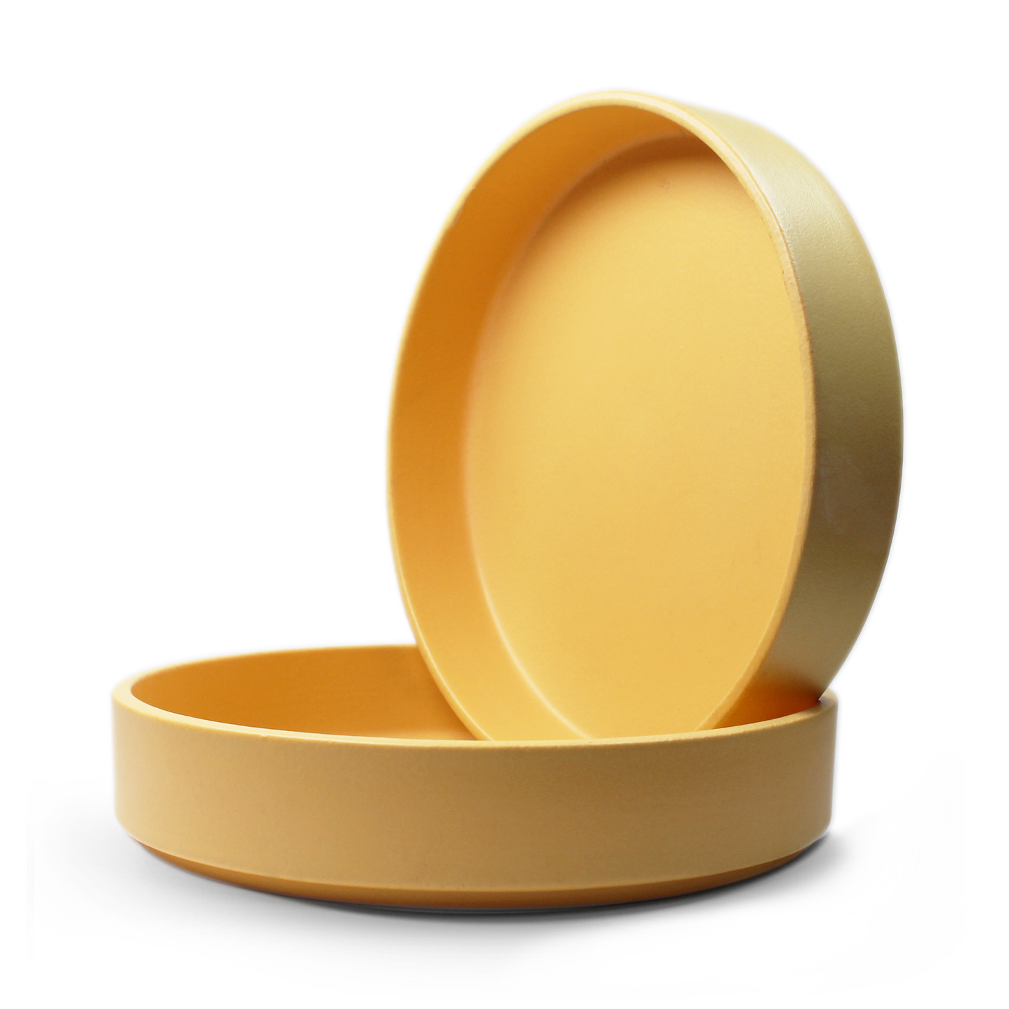 Aamras Yellow Stackable Serving Bowl - Set of 2