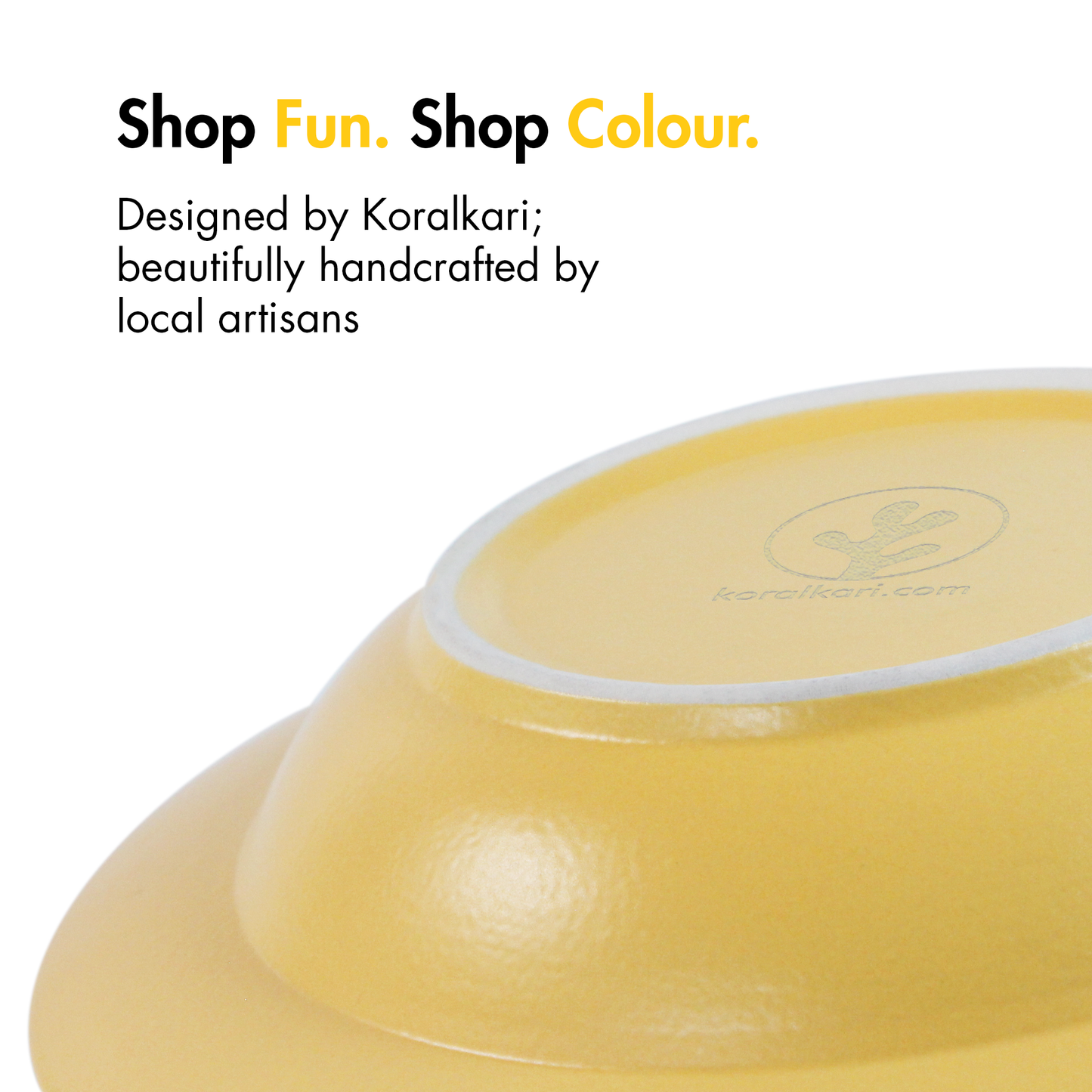 Aamras Yellow Classic Pasta Plate - Set of 2
