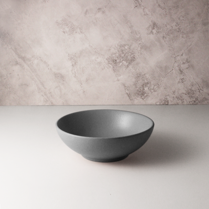 Ceramic Ramen Bowls | Set of 2 | Pebble Grey | Serving Bowls for Rice, Noodles, Ramen |