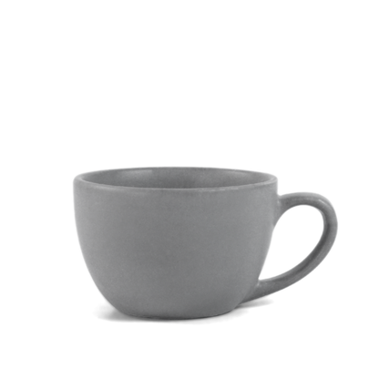 Pebble Grey Cups - Set of 4