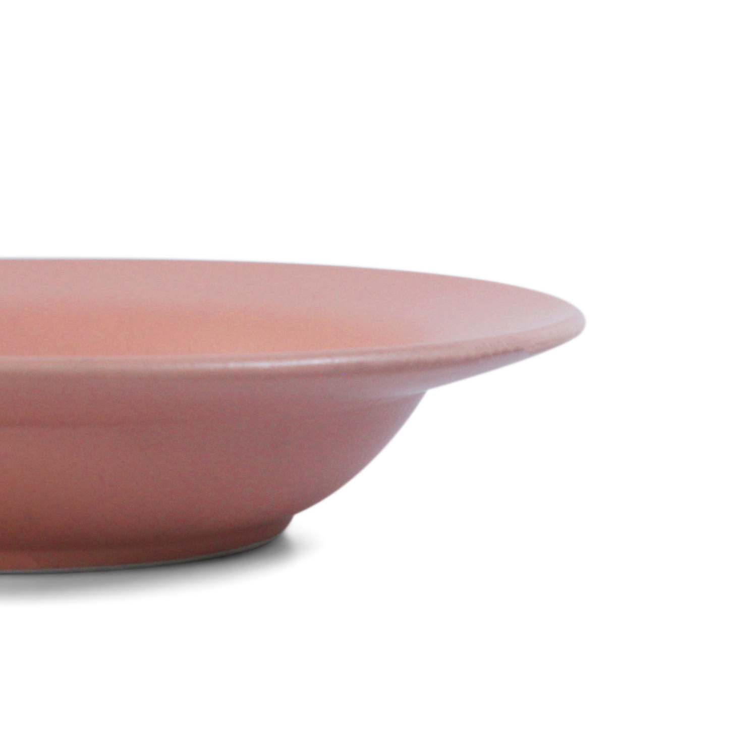 Flamingo Pink Classic Pasta Plate - Set of 2