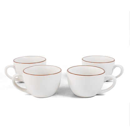 Vanilla Biscuit Cup - Set of 4