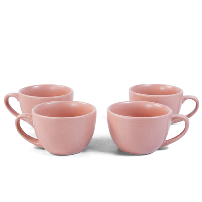Flamingo Pink Cup - Set of 4