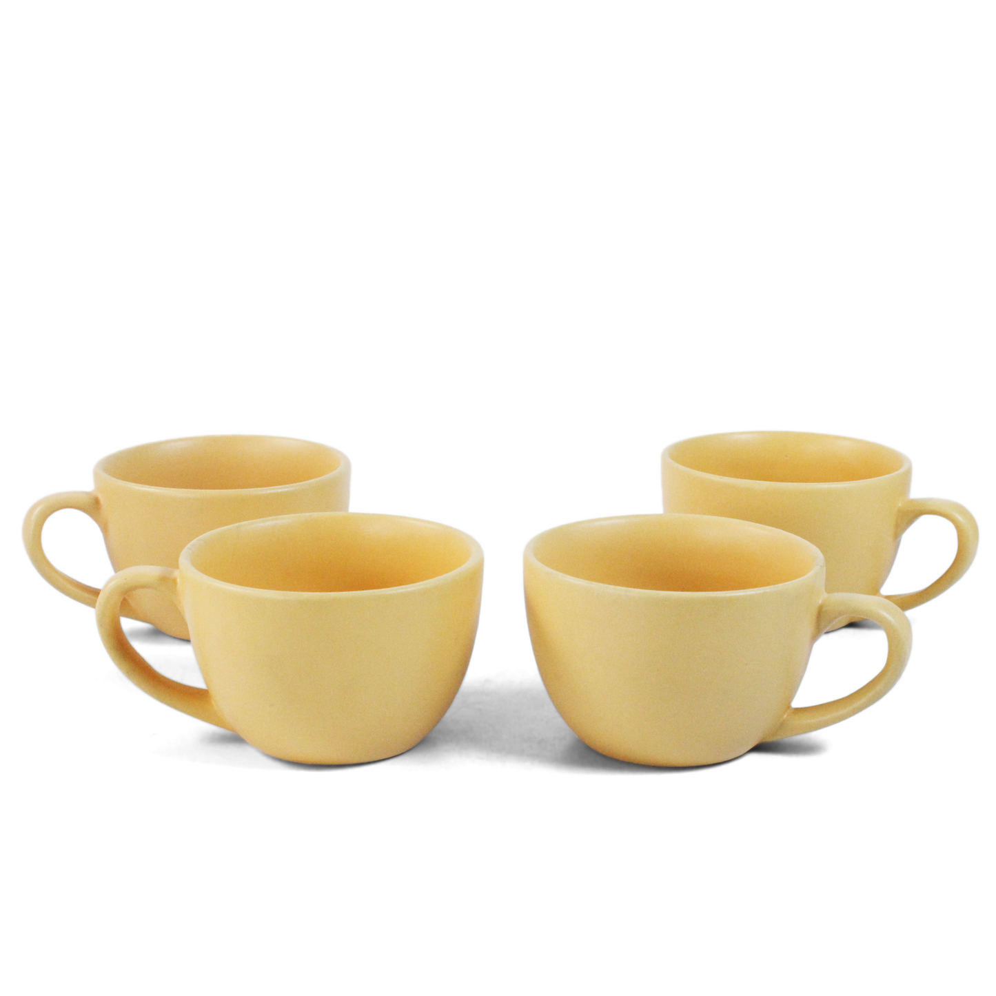 Aamras Yellow Cup - Set of 4