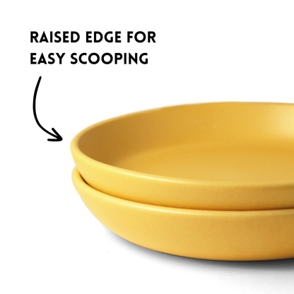 Aamras Yellow Pasta Bowl - Set of 2