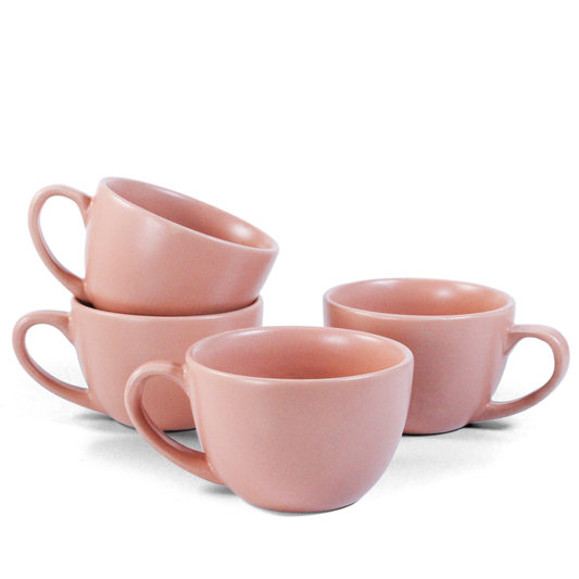 Flamingo Pink Cup - Set of 4