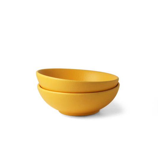 Aamras Yellow Serving Bowl - Set of 2