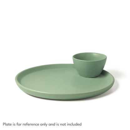 Ceramic Small Bowls | Set of 2 | Almost Blue | Katori Bowls for Dal, Dahi, Dip, Chutney |