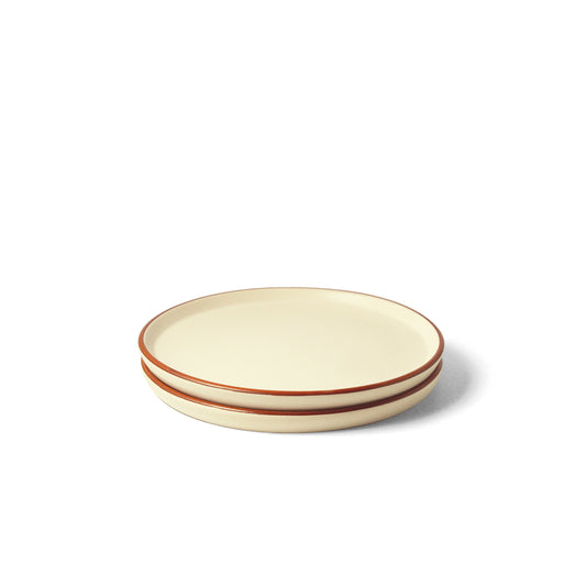 Vanilla Biscuit Small Plate - Set of 2