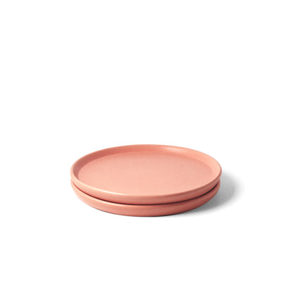 Flamingo Pink Small Plate - Set of 2