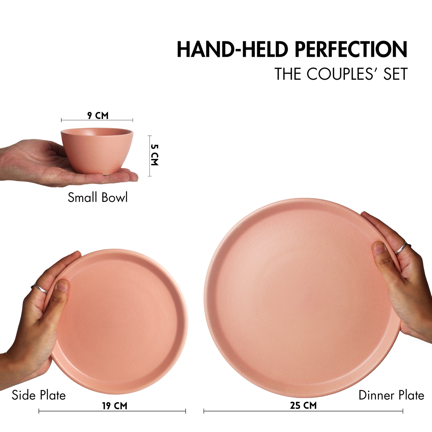 Flamingo Pink Couples' Set