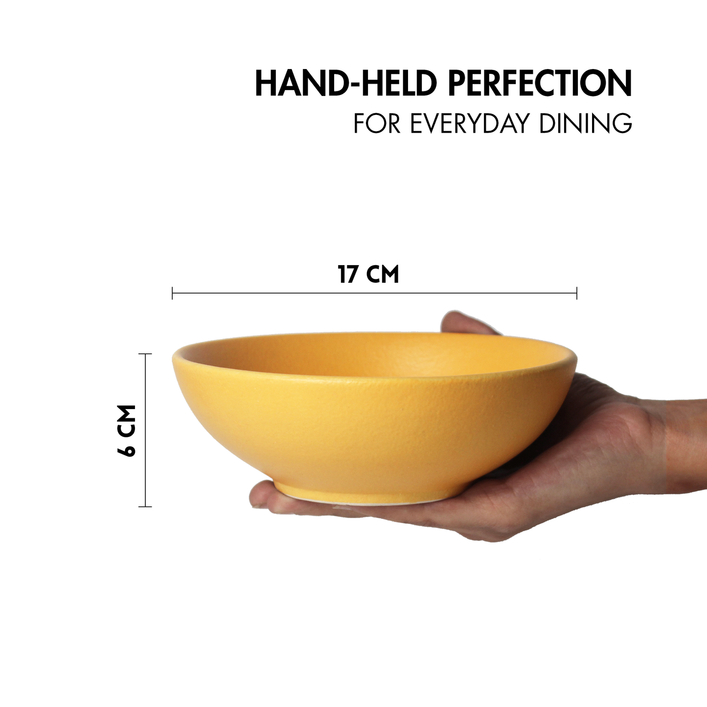 Aamras Yellow Serving Bowl - Set of 2