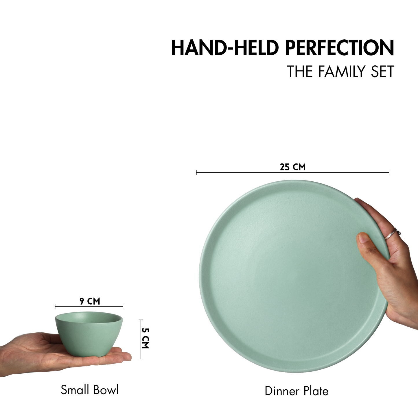 Almost Blue Family Dinner Set