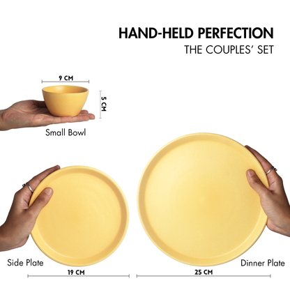 Aamras Yellow Couples' Set